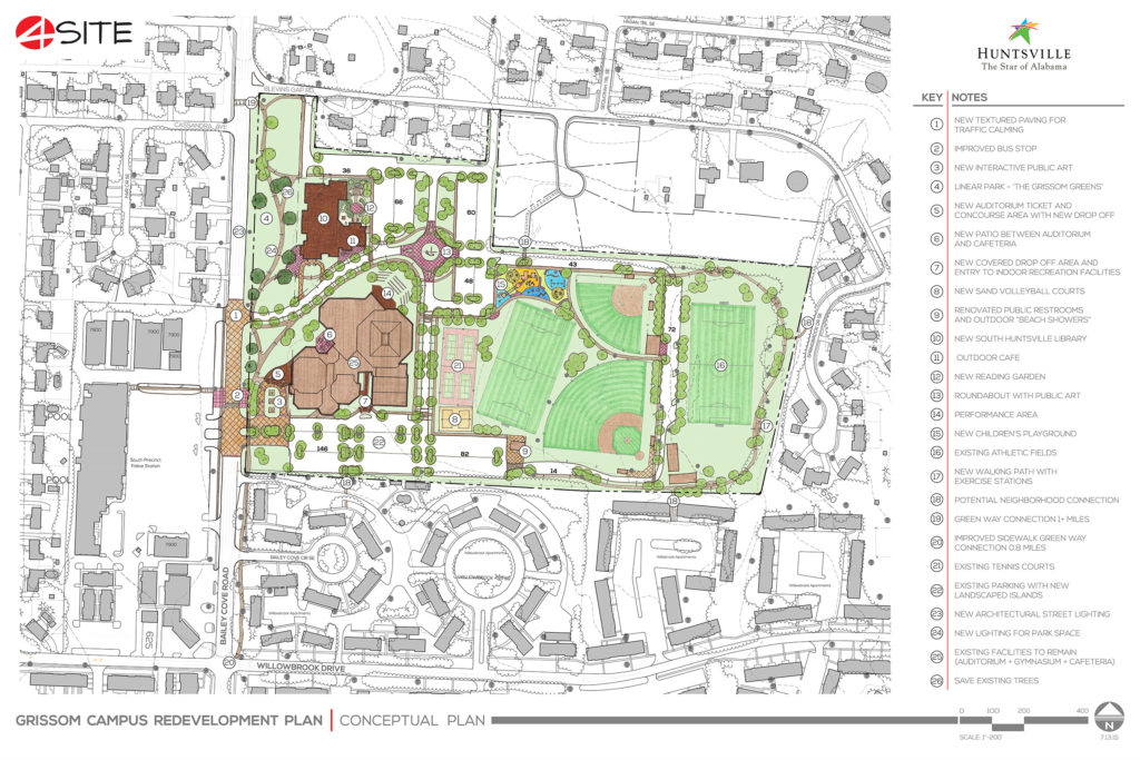 Grissom redevelopment (Sandra Moon Municipal Complex)
