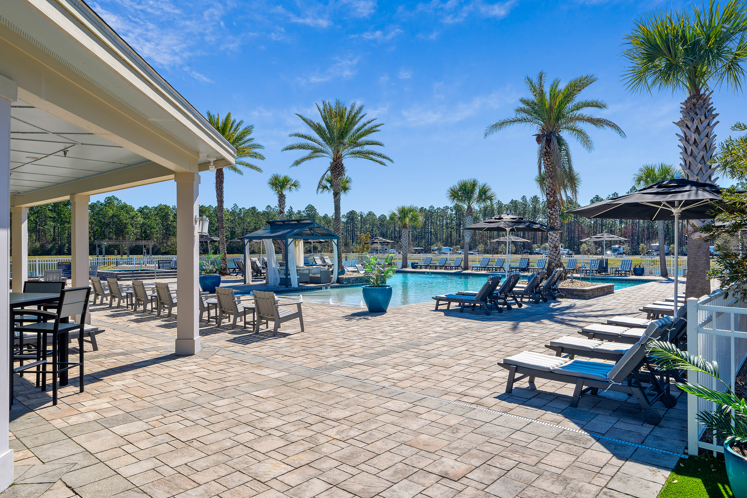 Pandion Ridge RV Resort Pool Design